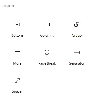 Design เป็น Block Editor ที่มากับ Gutenberg WordPress